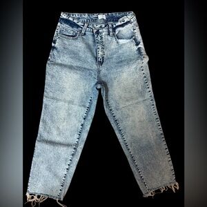 Time and Tru Distressed Blue Boyfriend Jeans